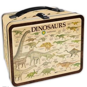 Dinosaurs Metal Lunch Box